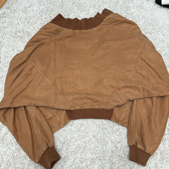Young Fabulous & Broke camel brown crop jacket - Picture 5 of 7